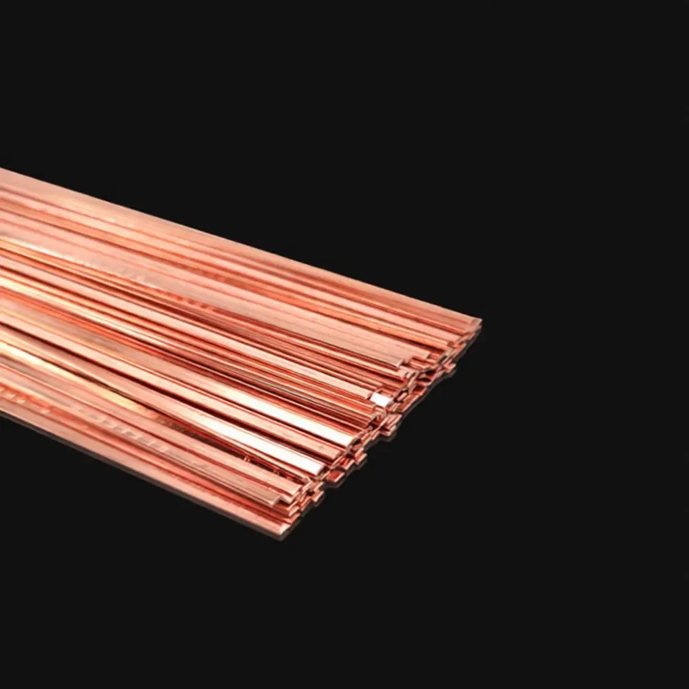 Copper Brazing Rods BCu93P For Refrigeration Pipe Soldering Metal Fabrication Repair L201 Phosphor Alloy Welding Wire Supplies