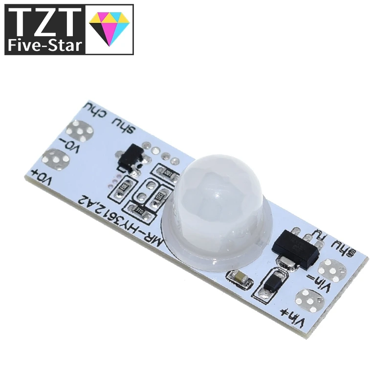 DC 12V 24V Ceiling PIR Motion Sensor Switch Module 3A IR Infrared Induction Body Sensor Detector Controller Switch for LED Light