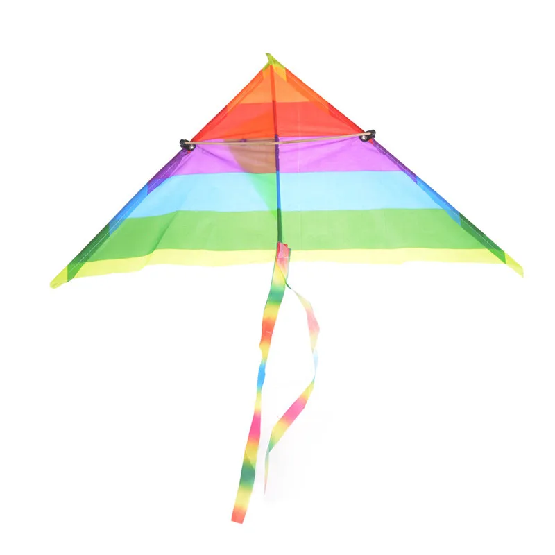 Hot Sale 1PC Rainbow Kite Outdoor Baby Toys For Kids Kites without Control Bar and Line