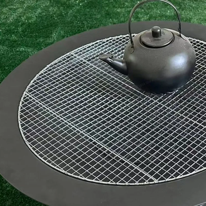 For household bonfire basin, smokeless carbon barbecue grill, self-use firewood and charcoal heating basin, new barbecue grill