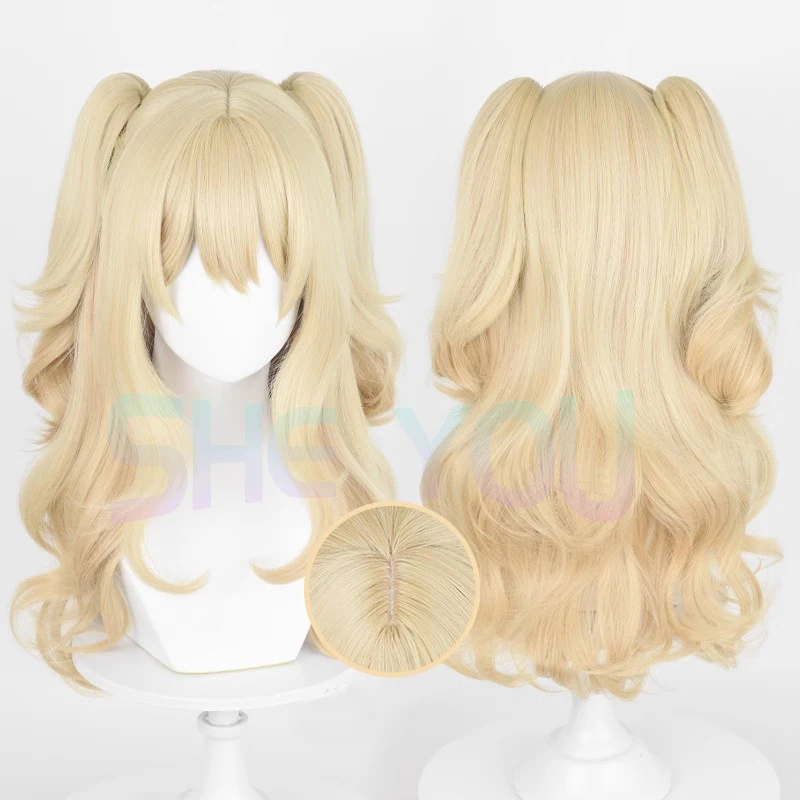 

Citrus Aihara Yuzu Cosplay Wig Long Double Ponytails Wig Cosplay Anime Cosplay Wigs Heat Resistant Synthetic Wigs+ Wig Cap