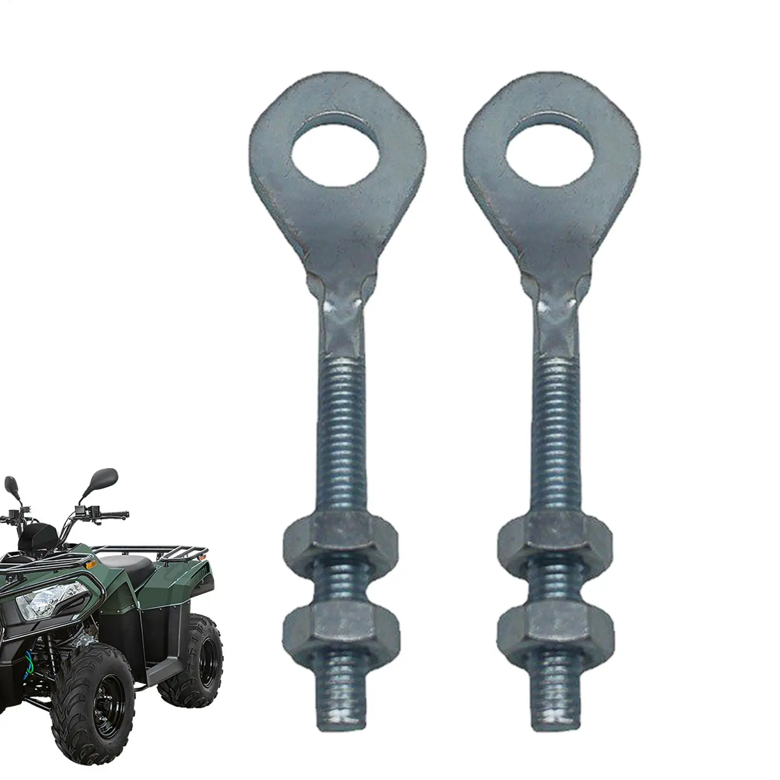 Motorcycle Chain Adjuster Tensioner Fits Motorcycle ATV 50 70 90 110 125 250 Cc Dirt Pit Bike Avoid Accidents Pedal Bike Chain