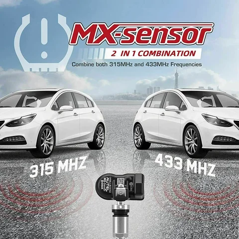 Autel MX Sensor TPMS 433/315 МГц - Инструмент для мониторинга давления в шинах — фото товара
