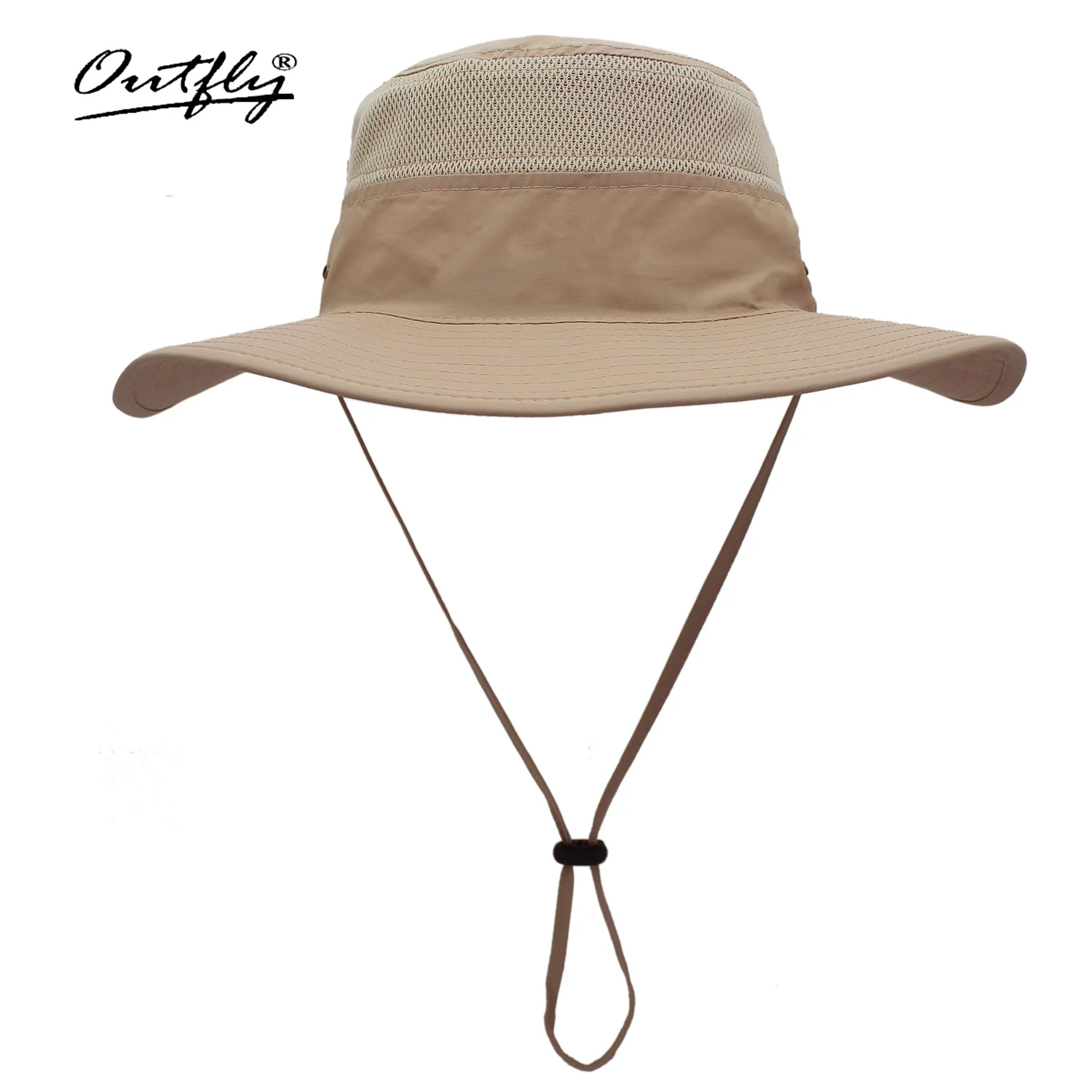 Hats for Bucket hat women  Men\'s Fisherman Sunscreen Sun Hat Panama Hat Fishing Breathable Net Quick-drying Big Hat Hiking Hat