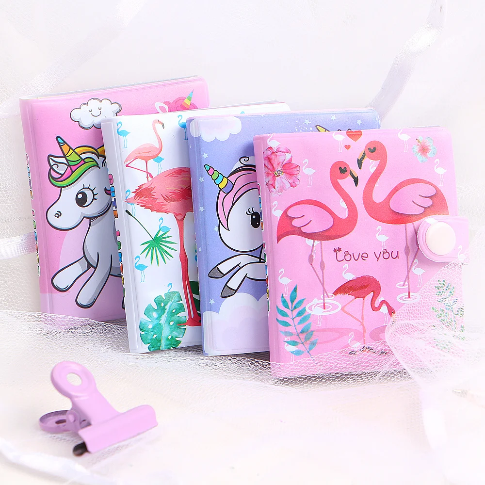 1 PC Cute Unicorn Flamingo Memo Pad Sticky Notes Memo Notepad Notebooks Gift Kawaii Stationery