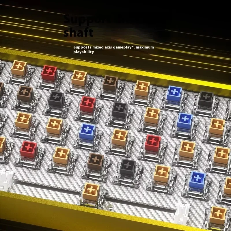 AULA WIN68HEUltra CNC Aluminum Lump Gaming Keyboard Controller Esports Games 0.0 1mm Rt8khz Return Rate 128k Scanning Rate Gift