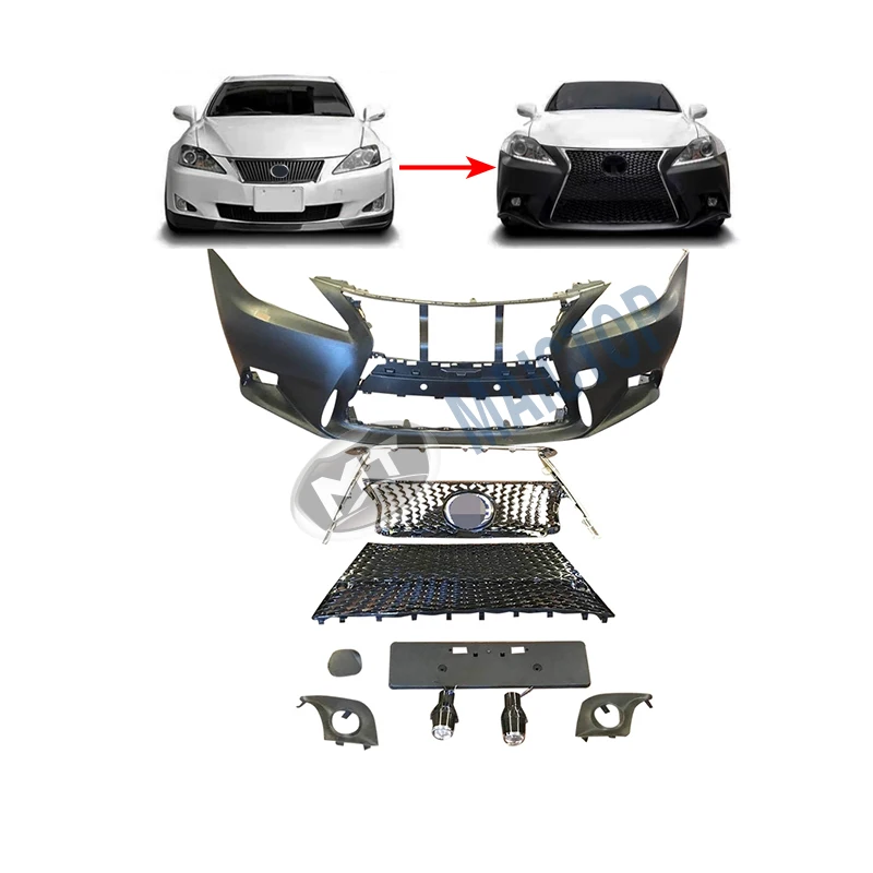

Macitop Car Accessories New Standard Facelift Body Kit Front Bumper for Lexus LS250 LS350 LS300 2006 -2012 Old Change