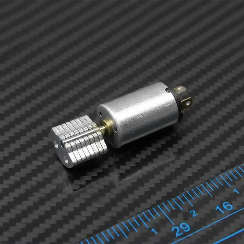 High Efficiency 12mm Vibration Motor DC 3-6V Strong Vibrating Eccentric Wheel for Automotive Small Electronic Parts