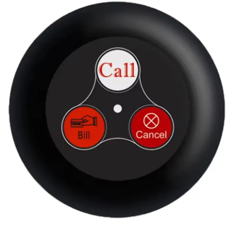 Efficient Restaurant Pager Wireless Call System Watch Receiver For Cafe Clinic Dentist Page Buttons