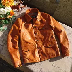 Japan no painting horse skin but have wheal short pocket flap brake