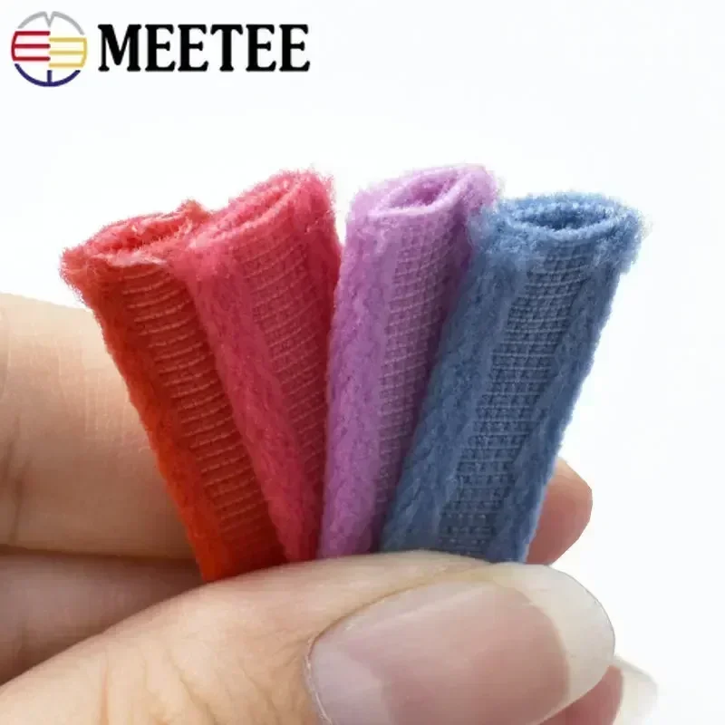 10Meters Meetee 10mm Nylon Underwire Channeling Bra Cover Band Ribbon for DIY Handmade Sewing Underwear Ring Accessories