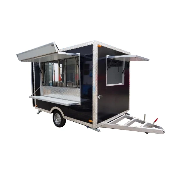 Doner Kebab Kitchen Car Bbq Trailer For Sale Fast Food Truck