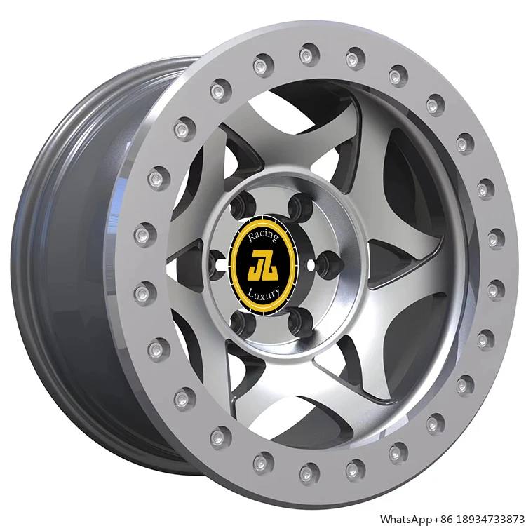 JZ Forged Offroad Beadlock Wheels 5x139.7 16x8 16x9 16x10 5x150 Beadlock Wheels Custom Aluminum Alloy Mark4 Mark 4 5inch 225mm