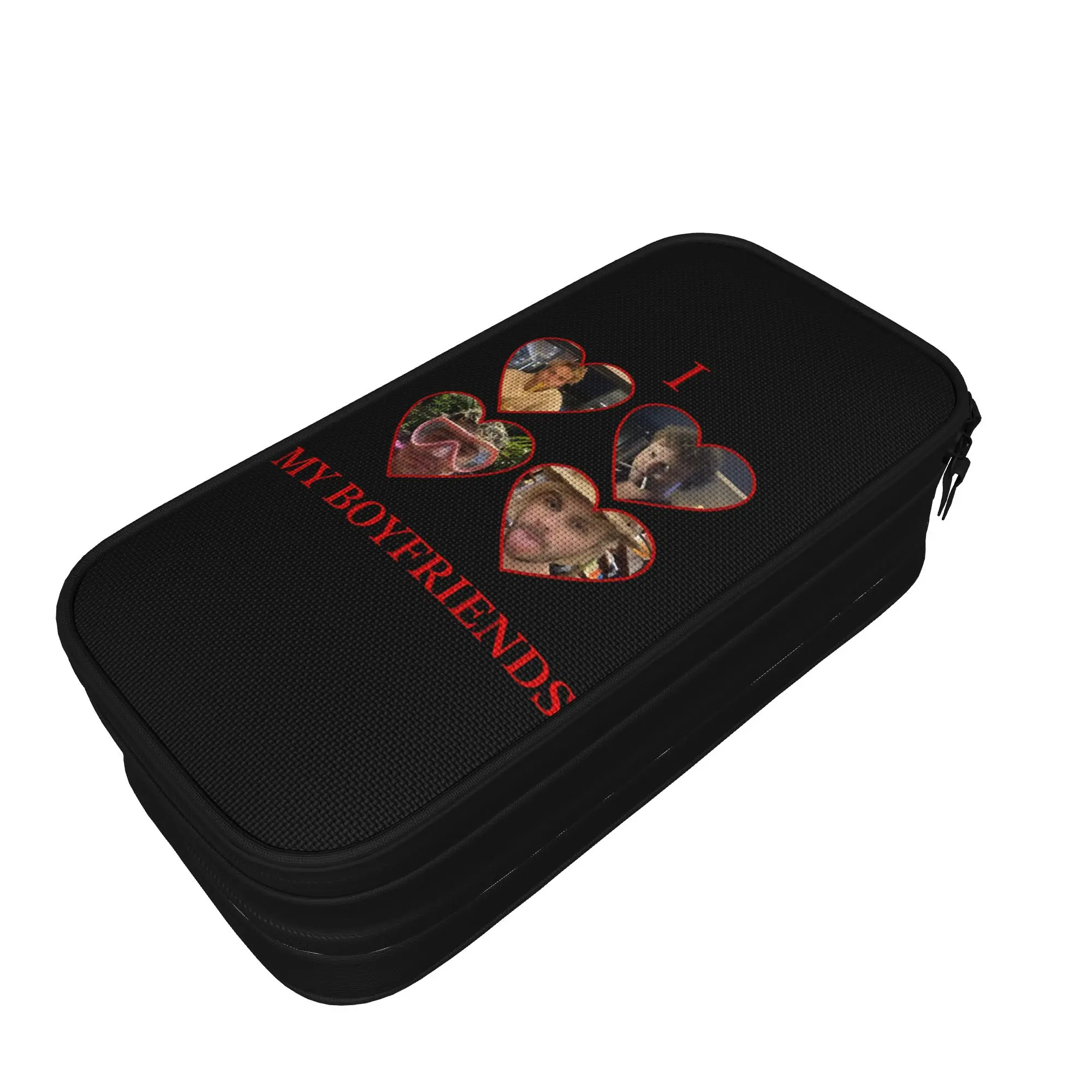 Estuches para lápices I Love My Boyfriends Punk Rock, cajas para lápices 5 Seconds of Summer, bolsas para lápices grandes para estudiantes, regalos escolares, estuches para lápices