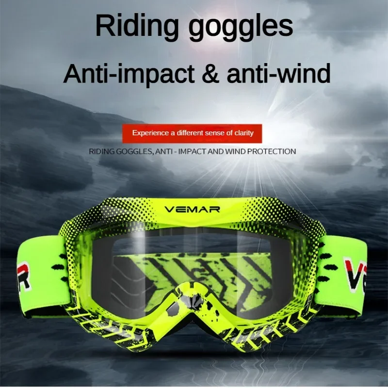 Motorcycle Child Goggles Windproof Sand-proof Dust-proof Motobike Riding Glasses for Kids Gafas Protectoras Moto 고글