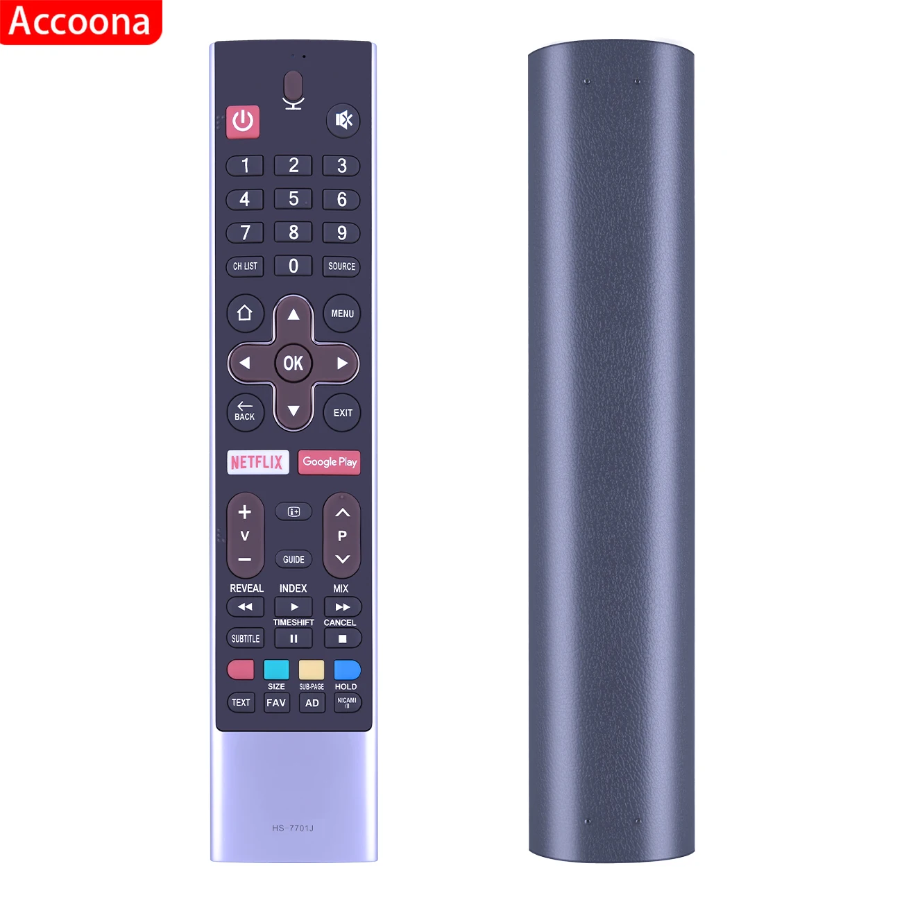 NEW Original HS-7701J HS-7700J For Skyworth 40E3 50U500 TV Remote Control Voice Netflix Google Play Fernbedienung