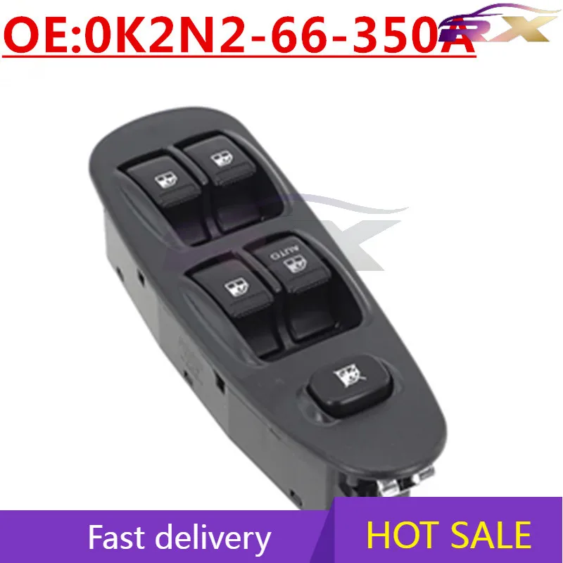 

OEM:0K2N2-66-350A Suitable for Kia SPECTRA Auto Parts Power Windows Control Switch