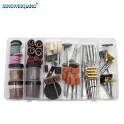 Mini Dremel Grinding Sanding Head Set Rotary Tool Accessories, Polishing Kits for Electric Grinde Drill | Abrasive Tools DIY