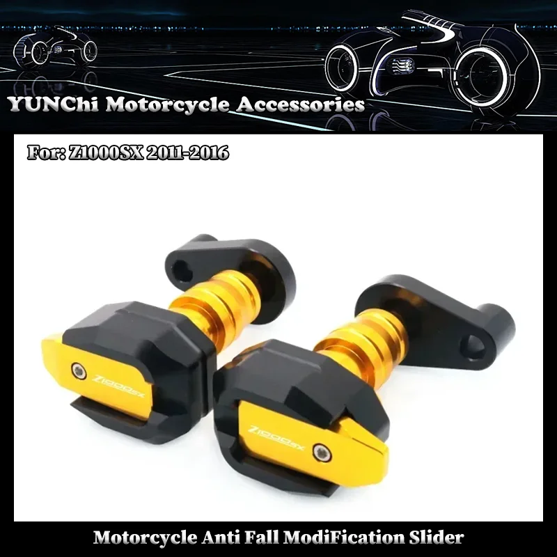 

For KAWASAKI Z1000SX 2011-2016 Motorcycle CNC Falling Protection Frame Slider Fairing Guard Crash Pad Protector
