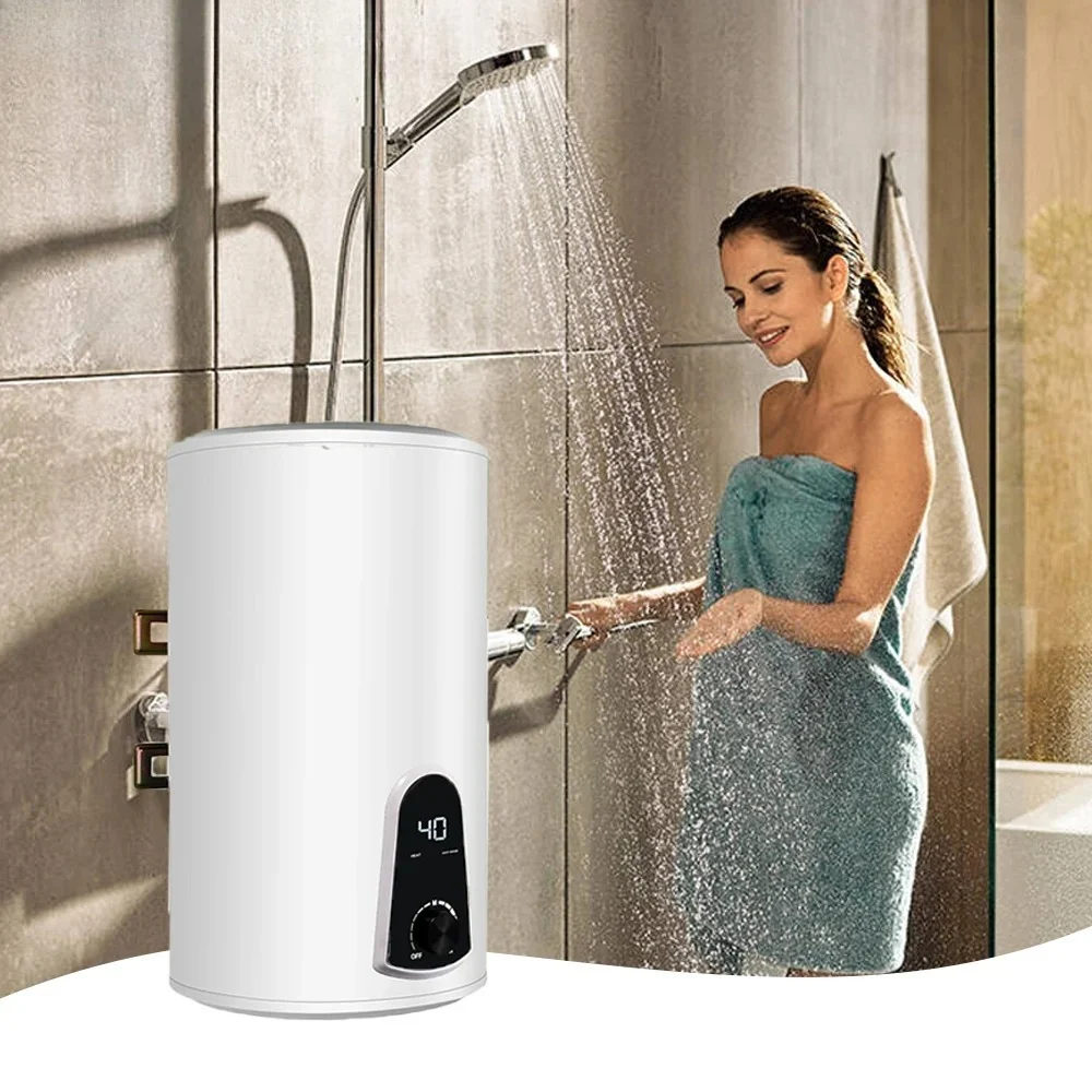 50L 80L Bañera Máquina De Espresso Caldera Tanque Eléctrico Calentador De Agua Electrico Calentador De Agua de Almacenamiento