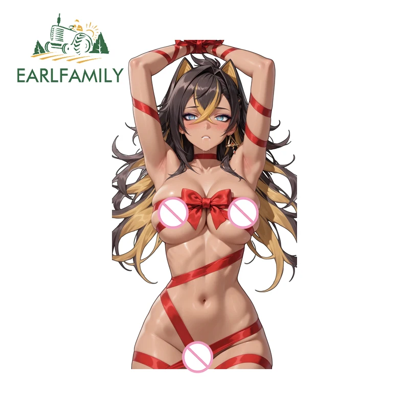 

EARLFAMILY Dehya Genshin Impact Creative NSFW Stickers Design Scooter Decals Beautiful High Quality Camper Custom Printing