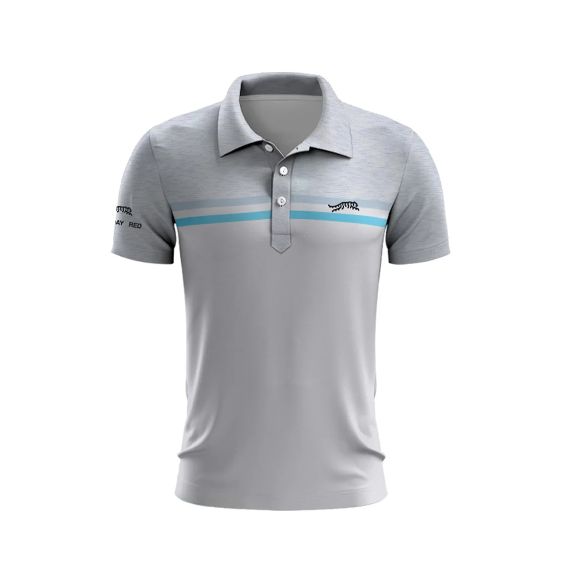 Camiseta de Golf con patrón aleatorio para hombre, Polo de secado rápido con botones, ropa y2k, solapa, gran oferta