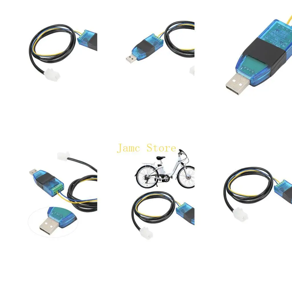 

LX0B USB Programming Cable Data Line For Electric Bike Controller Programming