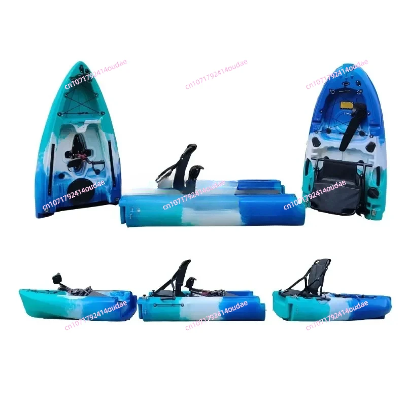 2 Seats Catamaran Kayak Cayak Fishing Modulable Pedal Kayak for Whitewater