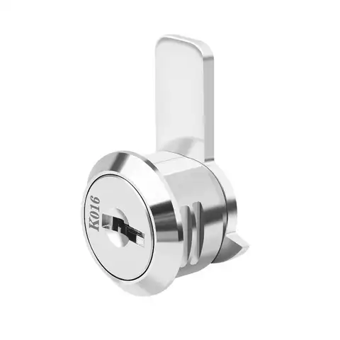 Anti-Theft Zinc Alloy Mailbox Lock Scratch Resistant with 2 Keys for Drawer Cabinet Cash Register Home Furniture