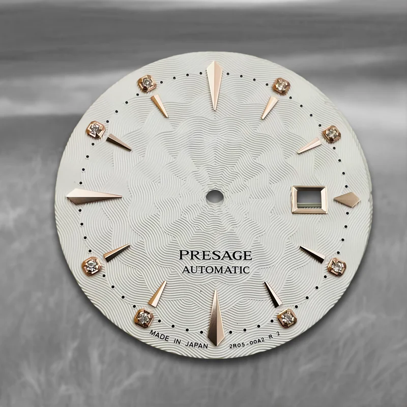 

35mm NH35 Dial S Logo Cocktail Dial No Lume, Suitable for NH35/NH36 Movements, Modding Dive Watch Dial Accessory