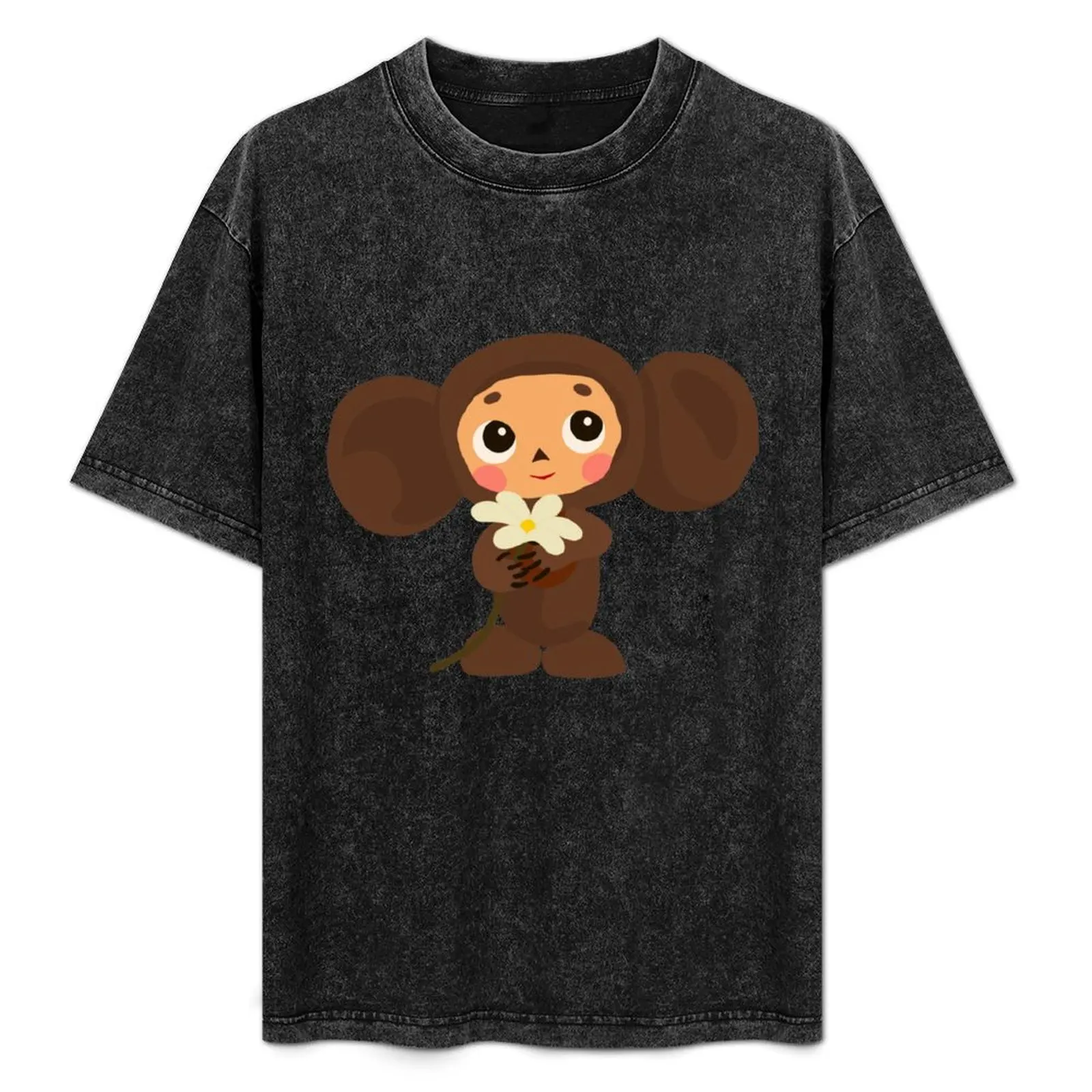 Cheburashka T-Shirt Active Wear Sports T-Shirt for Men