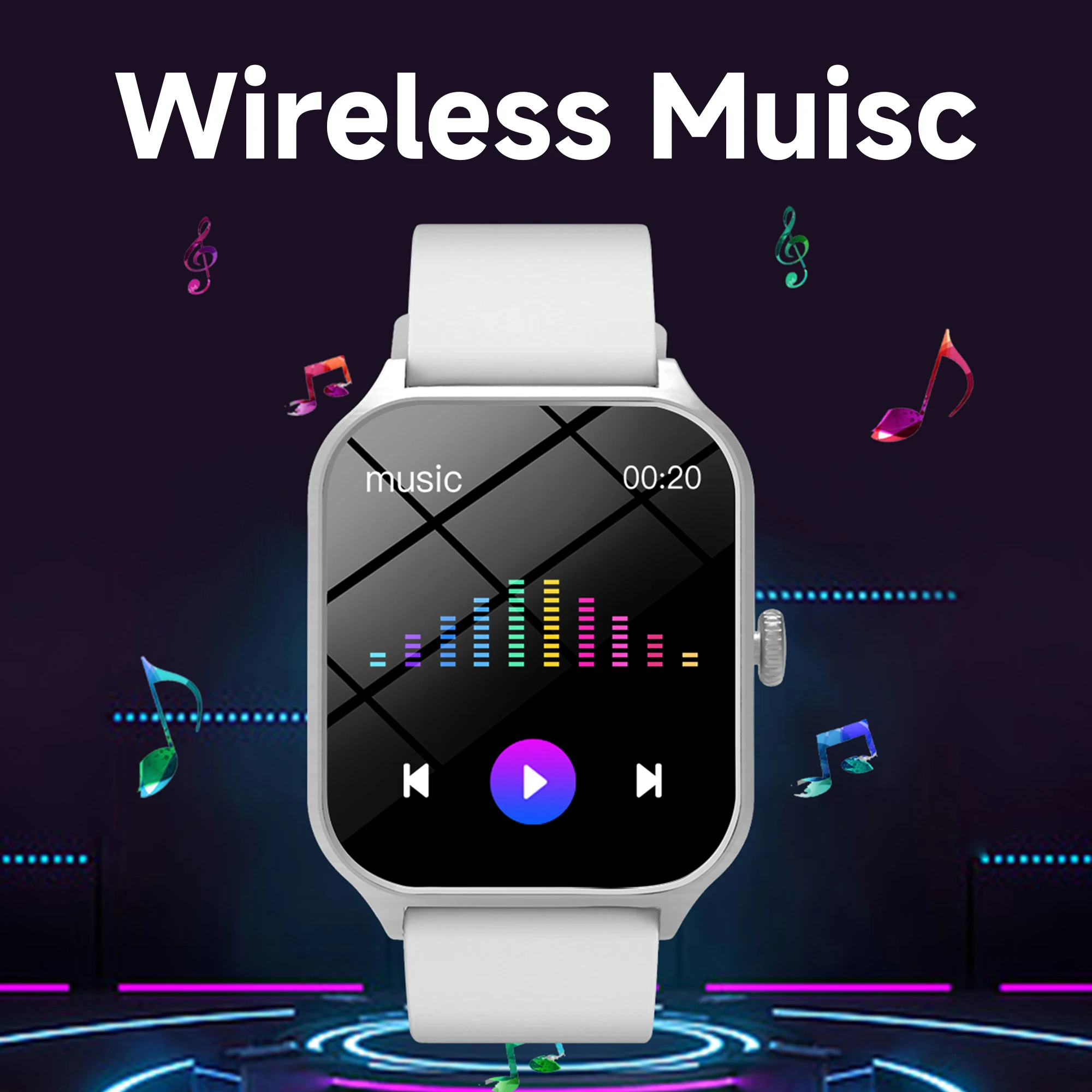 2025 ساعة ذكية 2.01 بوصة رسالة استهلاك الطاقة منخفضة للغاية دفع أوضاع رياضية متعددة مراقبة النوم عمر بطارية طويل - تخفيضات كبيرة