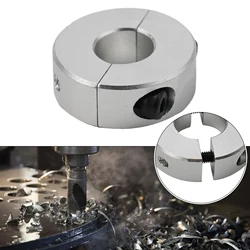 1pc Shaft Collar Aluminum-Alloy Fixed Rings Clamp Collar Double Split Clamp-Type Collar 13-30mm Diameter Shaft Collar Clamp-Type
