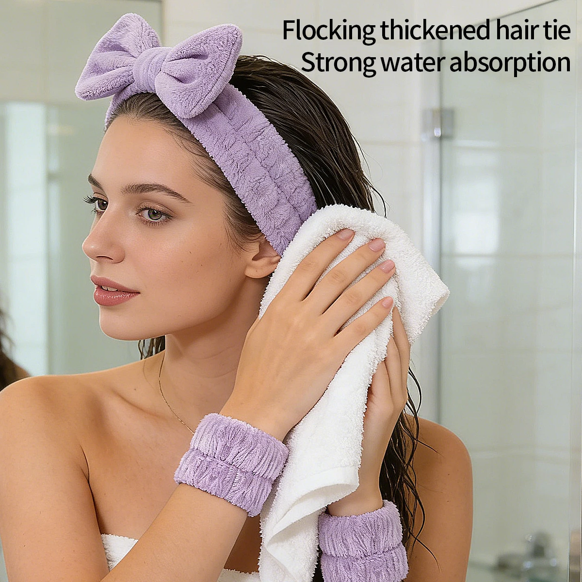 ชุดแปรงแต่งหน้าอเนกประสงค์ 30 ชิ้น รุ่น Purple series ด้ามจับประดับเพชร พร้อมพัฟฟองน้ำเนื้อนุ่ม/ชุดอุปกรณ์ทำความสะอาด