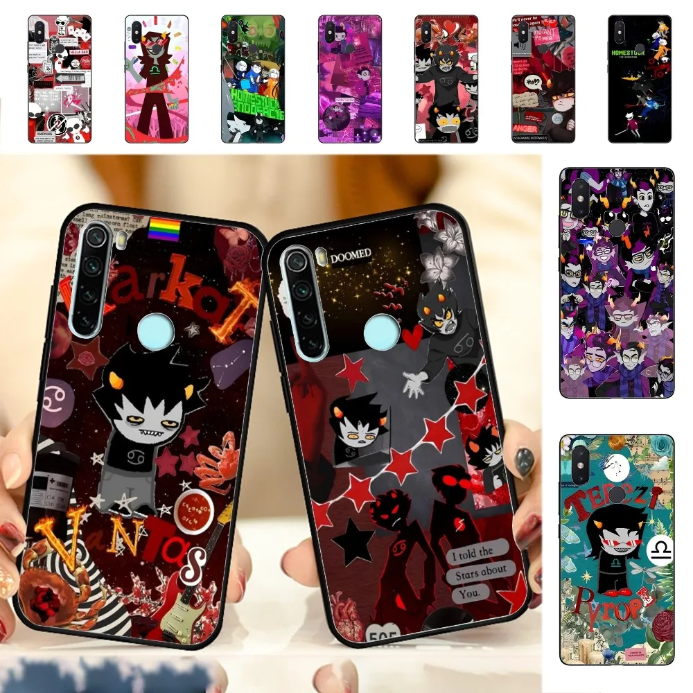 H-Homestuck T-Trolls Phone Case For Redmi Note 4 X 5 A 6 7 8 T 9 9S 10 11 11S 11Epro Poco M3 pro