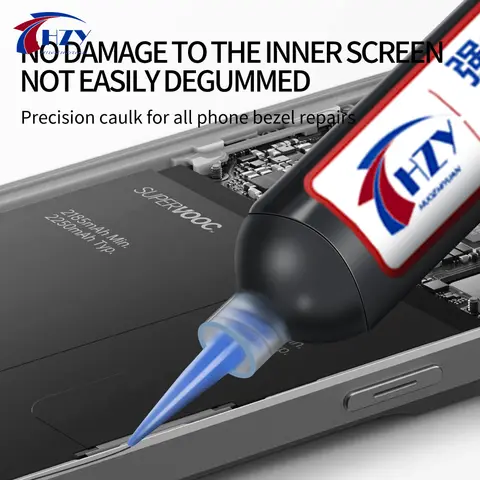 30ML HZY Y130 Strong Structural Adhesive High Performance Glue For iPhone Back Cover Glass Lens LCD Frame Bezel Bonding Glue