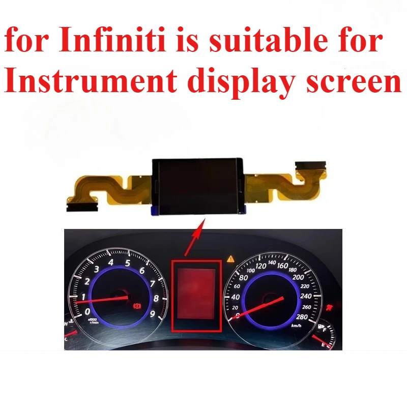 

Подходит для ремонта отсутствующего текста и красного экрана на ЖК-экран G37/QX60/Q70 приборного экрана Infiniti FX35, 1 шт.