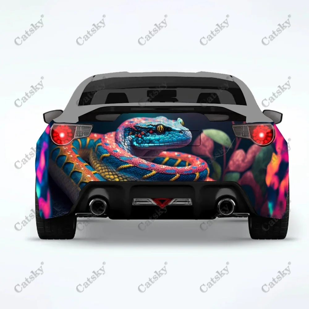 snake animal Car sticker rear auto package graphic appearance pain car custom decorative pattern accessories decal sticker