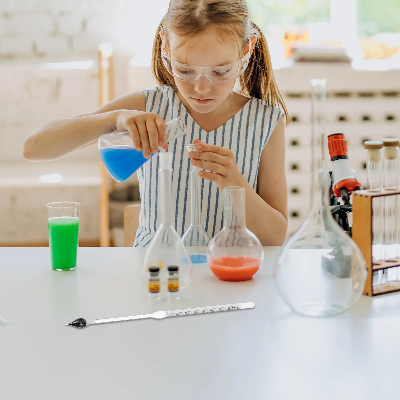 

Hydrometer Salinometer Degree Tools Liquid Measurements Salt Scales Glass Hydrometers Fish Tank Scale Lab Cylinder Teaching