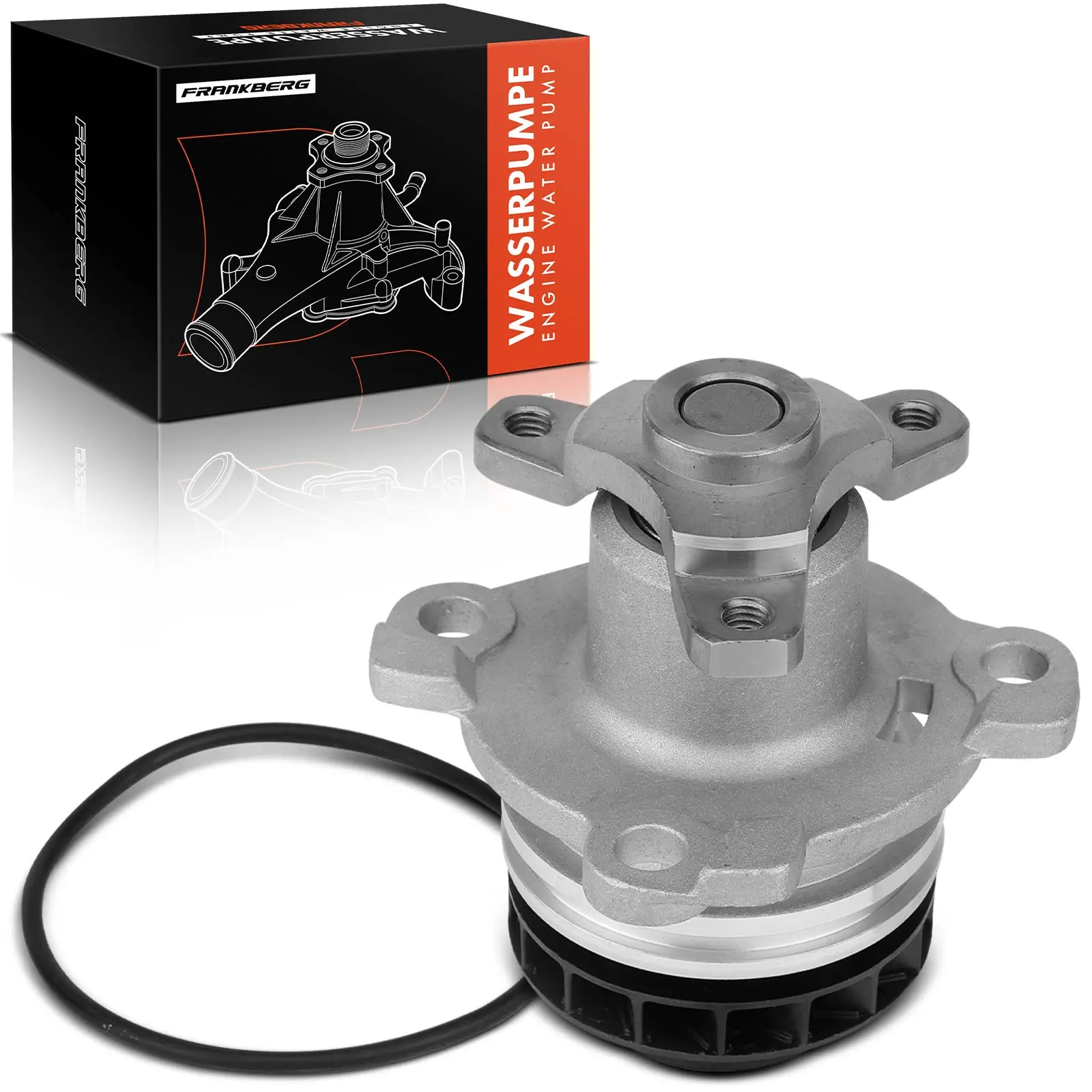 Frankberg 1x Wasserpumpe Kühlwasserpumpe für Renault Laguna Megane Nissan NV400 X-Trail Opel 985264 PA10117 N1511101 95518473