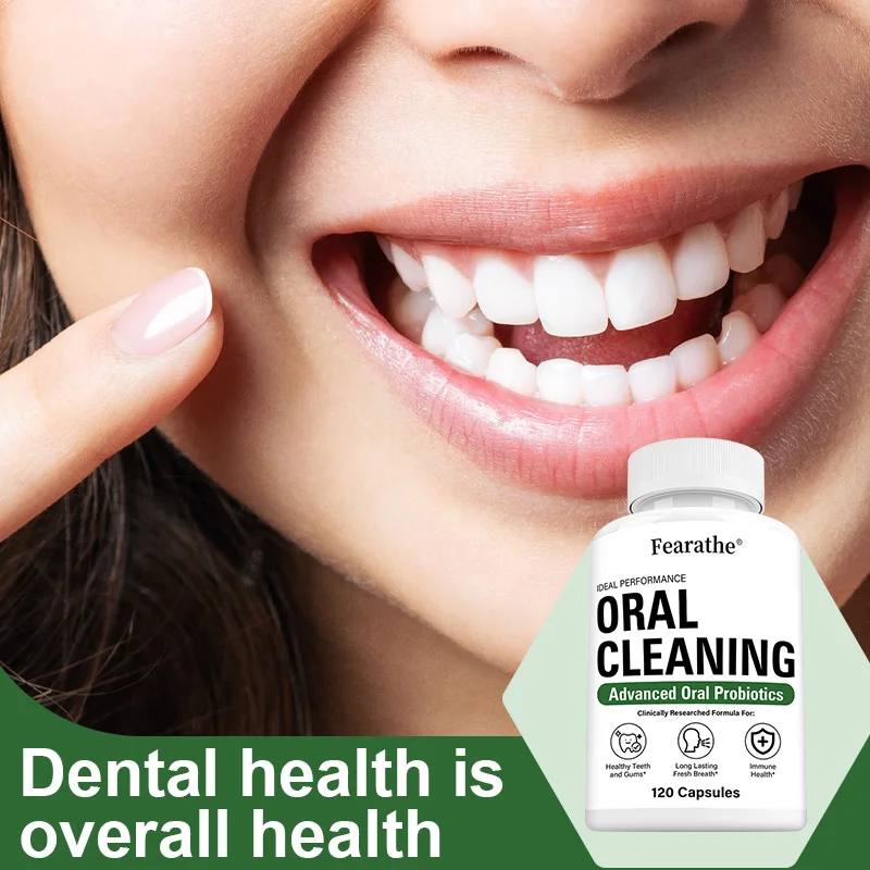 Probiotiques buccaux - Nettoyage buccal prévenir la carie dentaire pour une mauvaise haleine, soutient la santé des dents et des gencives, la santé immunitaire