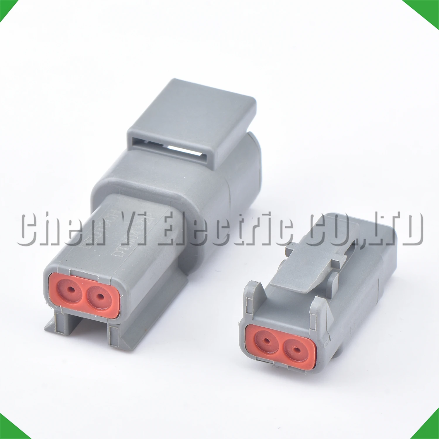 2 Pin male female Automotive waterproof connector Sealed Wire Harness Plug For Deutsch DTM DTM06-2S DTM04-2P with 15cm wires view 2