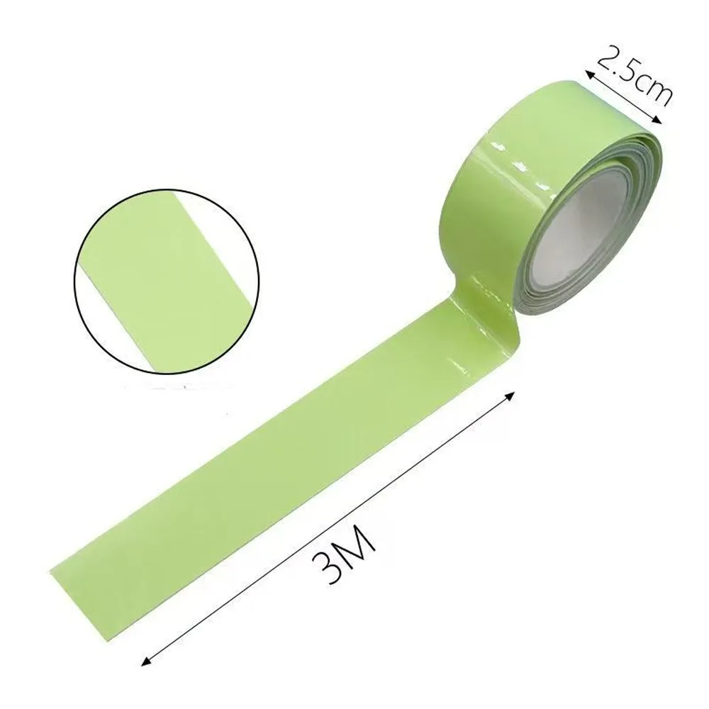 Glow In The Dark Tape Luminescent Emergency Luminous Photoluminescent Stickers For Safety Egress Marker Stair Steps Exit Sign