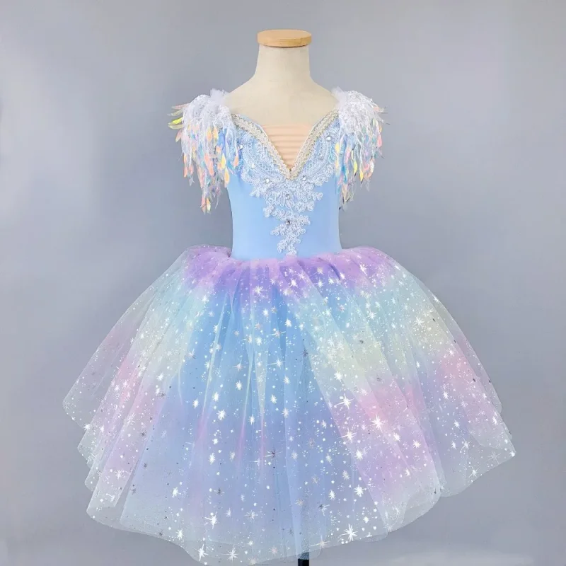 

Dance Costumes Girls Dresses Cosplay Girl Ballet Leotards Baby Outfit Vestidos Summer Children Ballet Dress Tutu Kids Clothes