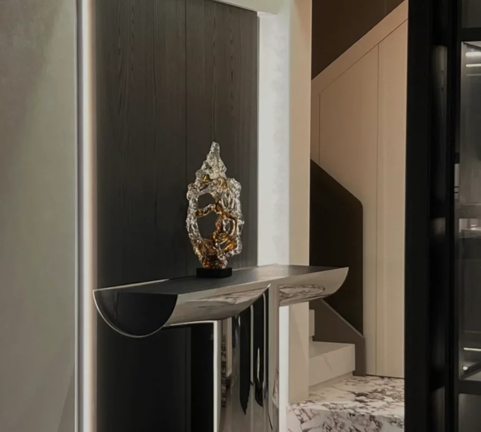 Glazed Taihu Stone Ornaments, Stone to Run, Affordable Luxury, Living Room, Modern Restaurant Entrance Decoration, Handicrafts