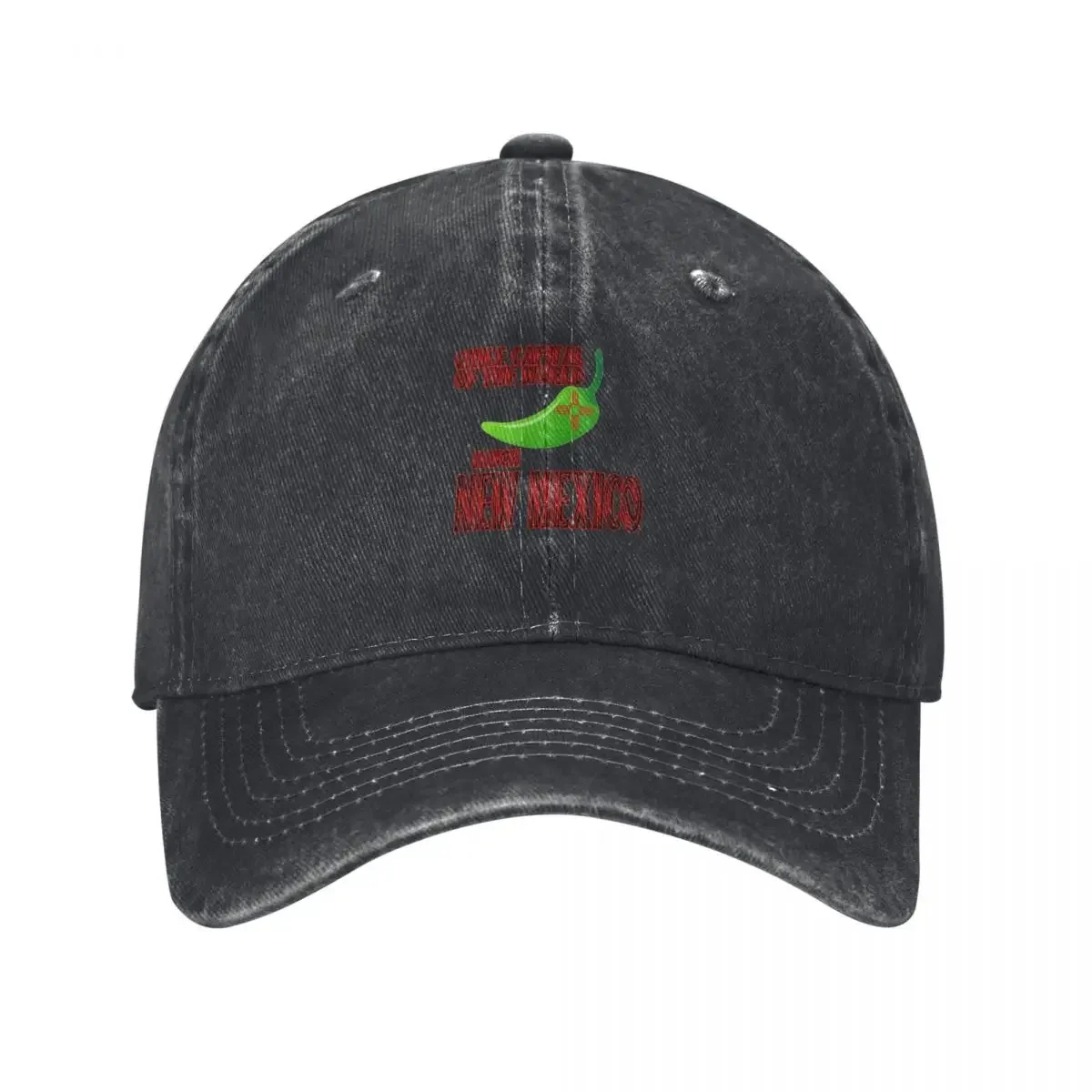 

Chile Capital of the World Hatch, New Mexico Baseball Cap Hood Kids Hat Women's Beach Visor Men's