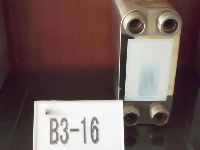 Equipo de intercambio de calor intercambiador de calor de placas planas