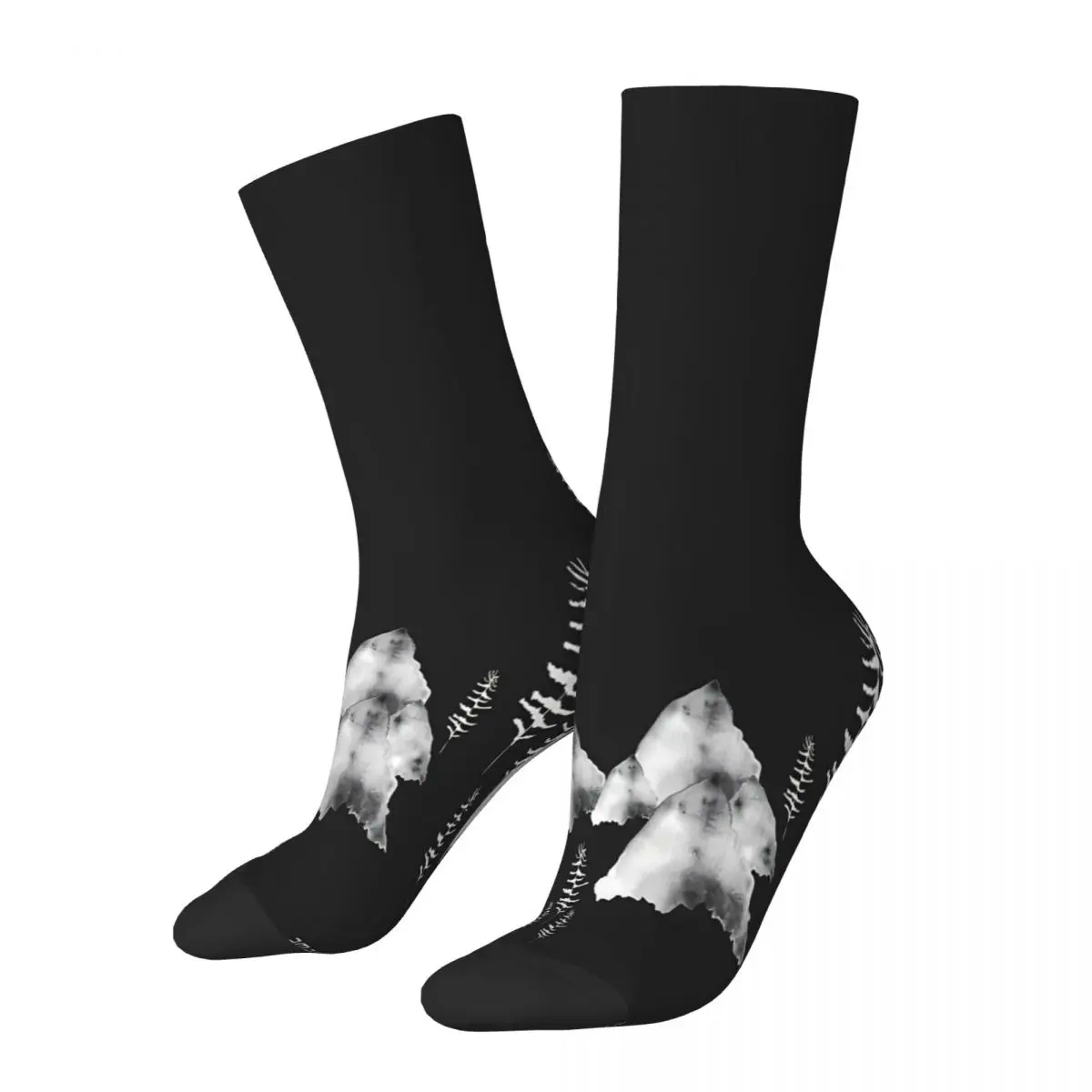 

Mountains Darkness Socks Male Mens Women Autumn Stockings Polyester