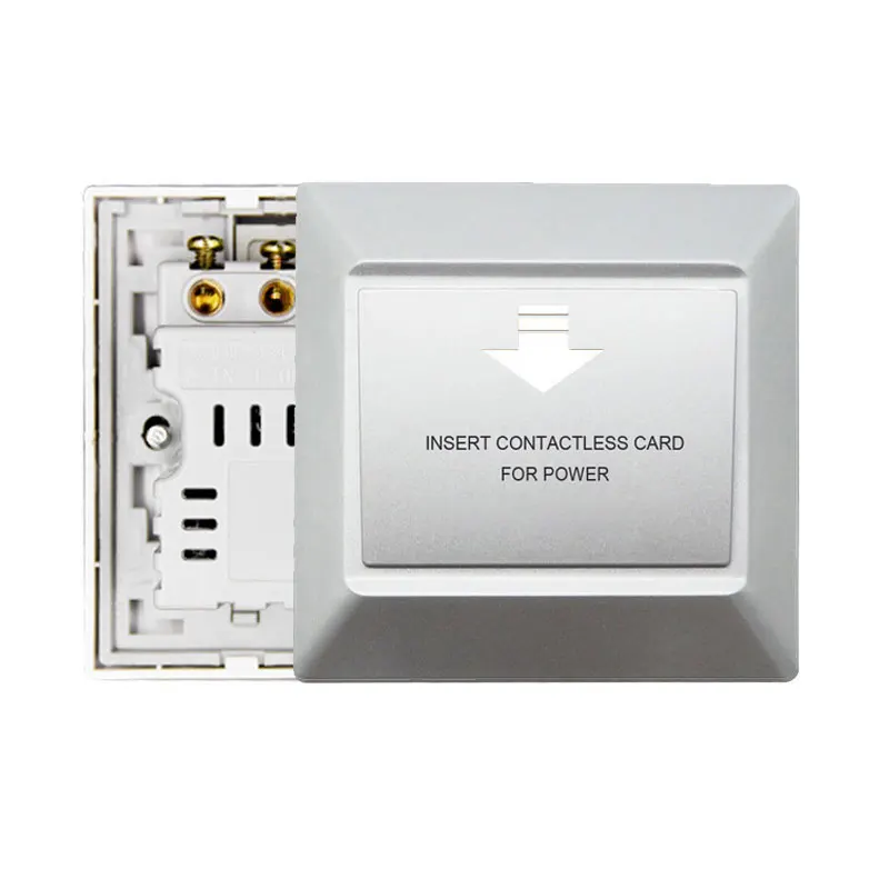 10pcs Hotel Card Energy Saving Switch Any Card Work 80-240V Wide Voltage 40A Support 110V 127V 220V Power off 15s Time Delay