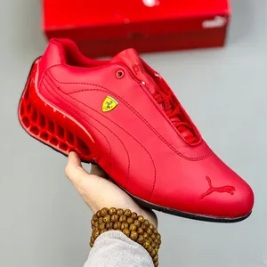 بوما-أحذية رياضية للرجال والنساء، جلد قطط المستقبل، ماركة فيراري ذات العلامة التجارية المشتركة، رياضة السيارات غير الرسمية، حذاء جري الانجراف، مقاس 40-45 أعلى 12 سيارة مبيعات سترة فيراري للنساء - رقم 7
